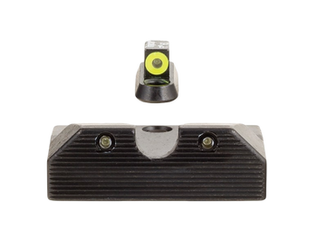 Trijicon 601080 HD XR Night Sight Set Green Tritium/Yellow Outline Front, Green Tritium Rear, Black Frame, Fits CZ P-10/P-10C                                                                           