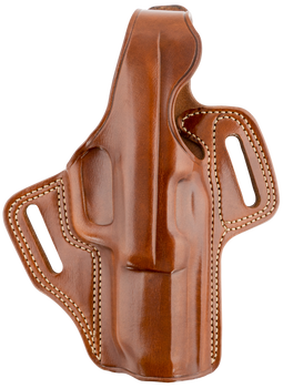 Galco FL458R Fletch  OWB Tan Leather Belt Slide Fits FN Five-seveN USG/MK2/Ruger 57                                                                                                                     