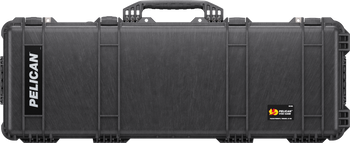 Pelican 0175000000110 Protector Long Case 41.80" Black Polypropylene Foam Padding                                                                                                                       