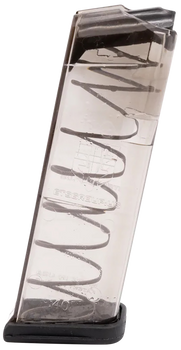 ETS Group GLK23 Pistol Mags  13rd 40 S&W Compatible w/Glock 23/27 Clear Polymer                                                                                                                         