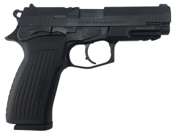 Bersa TPR9M TPR  Full Size Frame 9mm Luger 17+1, 4.25" Black Steel Barrel, Matte Black Serrated Steel Slide & Aluminum Frame w/Picatinny Rail, Ambidextrous                                             