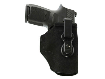 Galco TUC652B Tuck-N-Go 2.0 IWB Black Leather UniClip Fits S&W M&P Shield Fits S&W M&P Shield Plus Fits S&W M&P Shield 2.0 Right Hand
