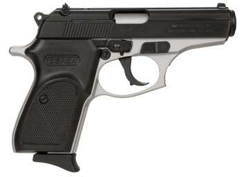 Bersa T380DT8 Thunder  Micro-Compact Frame 380 ACP 8+1, 3.50" Steel Barrel, Matte Black Serrated Steel Slide, Satin Nickel Aluminum Frame                                                               