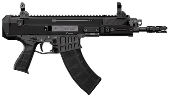 CZ-USA 91450 Bren 2 MS  5.56x45mm NATO 30+1 8.26" Black Cold Hammer Forged Barrel & Frame, Black Stippled Polymer Grips Right Hand                                                                      