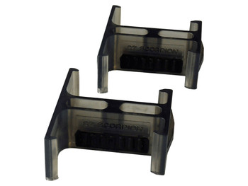 CZ-USA 19888 Mag Coupler 30rd Compatible w/ CZ Scorpion Magazines Smoke Plastic