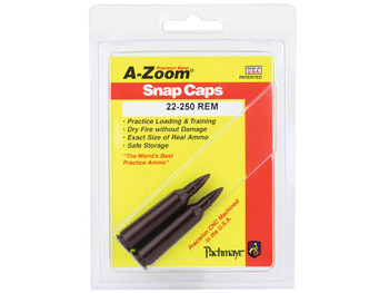 A-Zoom 12254 Rifle Snap Cap 22-250Rem 2Pack