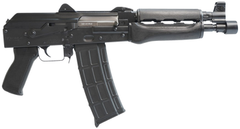 Zastava Arms Usa ZP85556 ZPAP 85 5.56x45mm NATO 30+1 10" Black, Polymer Grip, Dark Wood Handgaurd,                                                                                                      
