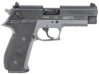 GSG GERG2210FFS FireFly 22 LR 10+1 4" Black Serrated Slide, Smoke Zinc Alloy w/Accessory Rail Frame, Black Polymer Grip