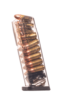 ETS Group SG932015 Pistol Mags  Clear Detachable 15rd 9mm Luger for Sig P320 Compact                                                                                                                    