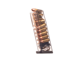 ETS Group SG932015 Pistol Mags Clear Detachable 15rd 9mm Luger for Sig P320 Compact