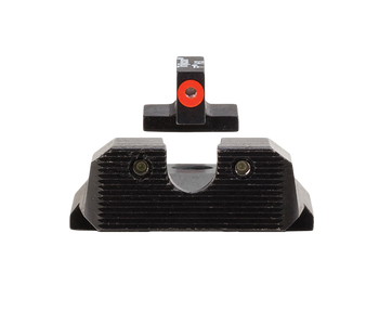 Trijicon 600851 HD XR Night Sight Set Green Tritium/Orange Outline Front, Green Tritium Rear, Black Frame Fits S&W M&P/M&P M2.0                                                                         