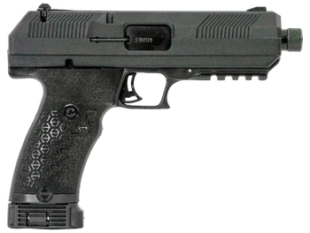 Hi-Point JXP10 JXP  10mm Auto 10+1, 5.20" Black Steel Threaded Barrel, Black Powder Coated YC9 Styled/Serrated Steel Slide, Black Polymer Frame w/Picatinny Rail, Black Textured Polymer Grip           