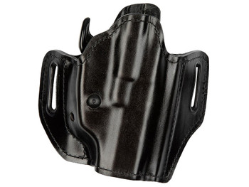 Bianchi 57501 Allusion Assent Pro-Fit OWB Size 05 Black Leather Belt Slide Fits Sig P229 Fits Walther PPX Right Hand