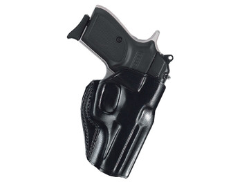 Galco SG652B Stinger OWB Black Leather Belt Loop Fits S&W M&P Shield Fits S&W M&P Shield Plus Fits S&W M&P Shield 2.0 Right Hand