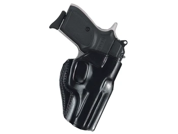 Galco SG652B Stinger OWB Black Leather Belt Loop Fits S&W M&P Shield Fits S&W M&P Shield Plus Fits S&W M&P Shield 2.0 Right Hand