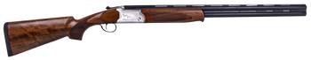 ATI ATIGKOF410SVE Cavalry SVE 410 Gauge 3" 2rd 26" Blued O/U Barrel, Silver Engraved Metal Finish, Oiled Turkish Walnut Stock, Ejector, 5 Chokes                                                        