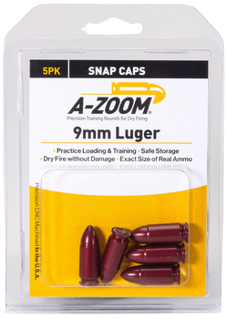A-Zoom 15116 Pistol Pistol 9mm Luger 5Pack                                                                                                                                                              