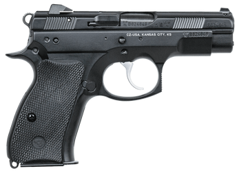 CZ-USA 91194 75D PCR Compact Frame 9mm Luger 14+1 3.75" Black Steel Barrel, Black Steel Serrated Slide, Black Polycoat Aluminum Frame w/Beavertail, Black Rubber Grip, Right Hand                       