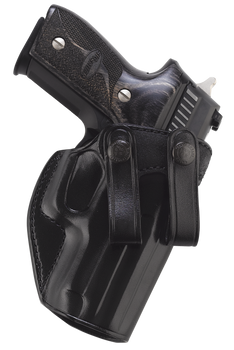 Galco SUM822B Summer Comfort  IWB Black Leather Belt Loop Fits Sig P320 Compact Fits Beretta APX Fits Sig M18 Right Hand                                                                                