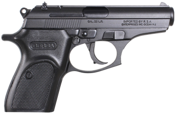 Bersa T22M Thunder  Micro-Compact Frame 22 LR 10+1, 3.50" Black Steel Barrel, Matte Black Serrated Slide, Matte Black Aluminum Frame w/Beavertail                                                       