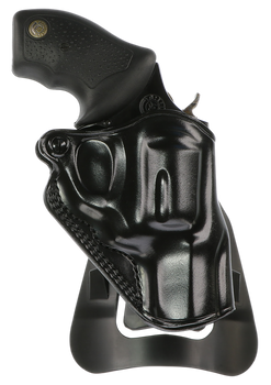 Galco SM2-158B Speed Master 2.0 Paddle OWB Black Steerhide Fits S&W J Frame M640 2.13" Right Hand                                                                                                       
