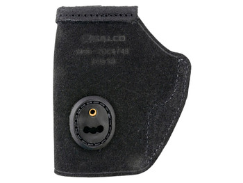Galco TUC474B Tuck-N-Go 2.0 IWB Black Leather UniClip/Stealth Clip Fits S&W M&P 2.0 Compact/2.0 Subcompact/Savage Stance Ambidextrous