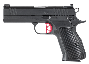 Dan Wesson 92102 DWX Compact Compact Frame 9mm Luger 15+1 4" Match Grade Barrel, Black Serrated Steel Slide, Steel Frame w/Beavertail, Aluminum Grip, Ambidextrous                                      