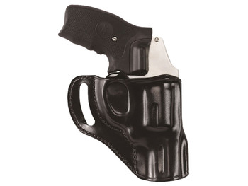 Galco HT158B Hornet OWB Black Leather Belt Slide Fits S&W J Frame Fits 2" Barrel Right Hand