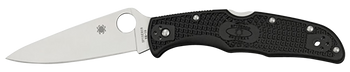 Spyderco C10FPBK Endura 4 Lightweight 3.75" Folding Plain Satin VG-10 SS Blade/Purple Bi-Directional Texturing FRN Handle Includes Pocket Clip                                                          