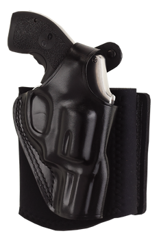 Galco AG870RB Ankle Glove  Size Fits Ankles up to 13" Black Leather Hook & Loop Fits Sig P365 Fits Sig P365XL Right Hand                                                                                