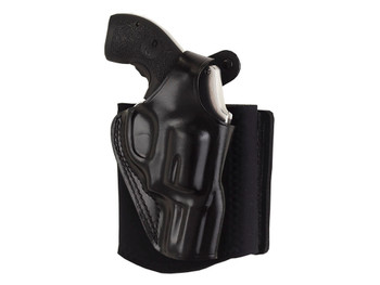 Galco AG870RB Ankle Glove Size Fits Ankles up to 13" Black Leather Hook & Loop Fits Sig P365 Fits Sig P365XL Right Hand
