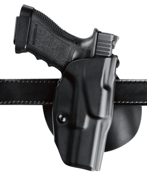 Safariland 6378179411 6378 ALS  OWB Black SafariLaminate Fits S&W M&P Shield Belt Loop/Paddle Mount Right Hand                                                                                          