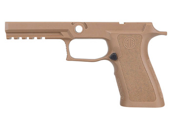 Sig Sauer GRIPMODXF943SMCOY P320 Grip Module X-Series (Small Size Module), 9mm Luger/40 S&W/357 Sig, Coyote Polymer, Fits Full Size Sig P320 (4.70")