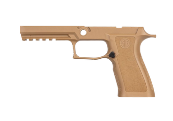Sig Sauer GRIPMODXF943LGCOY P320 Grip Module X-Series (Large Size Module), 9mm Luger/40 S&W/357 Sig, Coyote Polymer, Fits Full Size Sig P320 (4.70")                                                    