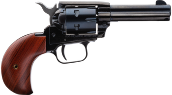 Heritage Mfg RR22MB3BH Rough Rider  22 LR/22 WMR 6 Shot, 3.50" Black Steel Barrel, Cylinder & Zinc Alloy Frame, Cocobolo Bird Head Grip, Hammer/Thumb Safety, Exposed Hammer                            