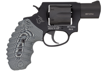 Taurus 2856021ULVZ13 856 Ultra-Lite 38 Special +P Caliber with 2" Matte Black Finish Barrel, 6rd Capacity Matte Black Finish Cylinder, Matte Black Anodized Finish Aluminum Frame & Gray VZ Cyclone Grip