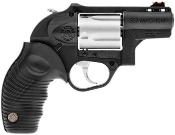 Taurus 2605029PLY 605 Poly Protector 38 Special +P or 357 Mag 5 Shot 2" Black Finish Barrel, Matte Stainless Finish Cylinder, Black Finish Polymer Frame & Black Ridged Rubber Grip                     