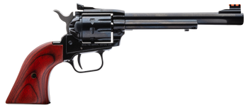 Heritage Mfg RR22999MB6AS Rough Rider  22 LR 22 WMR 9 Shot, 6.50" Black Steel Barrel, Black Zinc Alloy Frame, Black Cylinder, Cocobolo Grip, Hammer/Thumb Safety, Exposed Hammer                        