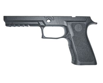 Sig Sauer GRIPMODXF943MBLK P320 Grip Module X-Series (Medium Size Module), 9mm Luger/40 S&W/357 Sig, Black Polymer, Fits Full Size Sig P320 (4.70")                                                     