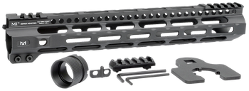 Midwest Industries MIULW12625 Ultralight  AR-15 Black Hardcoat Anodized Aluminum/Polymer 12.625" Picatinny/M-LOK                                                                                        
