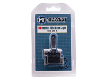 Midwest Industries MICRSR Combat Rifle Rear Flip Sight Black for AR-15, M16, M4
