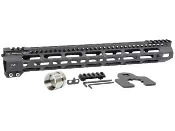 Midwest Industries MIULW15 Ultralight AR-15 Black Hardcoat Anodized Aluminum/Polymer 15" Picatinny/M-LOK
