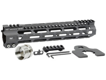 Midwest Industries MIULW105 Ultralight AR-15 Black Hardcoat Anodized Aluminum/Polymer 10.50" Picatinny/M-LOK
