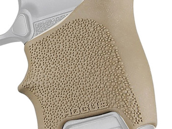 Hogue 18703 Grip Sleeve Handall Beavertail Flat Dark Earth Rubber