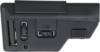 B5 Systems  Precision  Black Synthetic Adjustable with Cheek Riser Fits AR-Platform                                                                                                                     