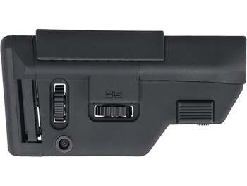 B5 Systems Precision Black Synthetic Adjustable with Cheek Riser Fits AR-Platform