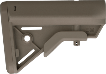 B5 Systems BRV1085 Bravo  Flat Dark Earth Synthetic for AR-Platform with Mil-Spec Receiver Extension (Tube Not Included)                                                                                
