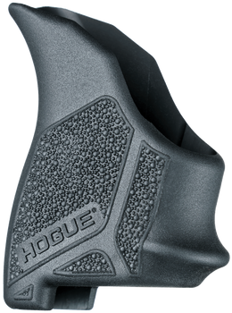 Hogue 18120 HandAll Beavertail Grip Sleeve made of Rubber with Textured Black Finish for Ruger LCP II                                                                                                   