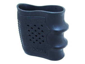 Pachmayr 05166 Tactical Grip Glove made of Rubber with Black Finish & Finger Grooves for S&W Sigma, Walther P99 & Taurus 24/7