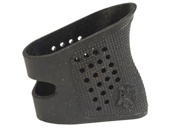 Pachmayr 05175 Tactical Grip Glove Compatible w/Glock Sub-compact, Soft with Finger Grooves, Black Rubber